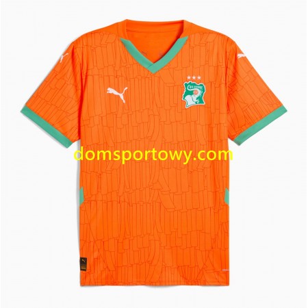 Koszulka Wybrzeże Kości Słoniowej Domowe Koszulki Piłkarskie 2025 Krótki Rękaw